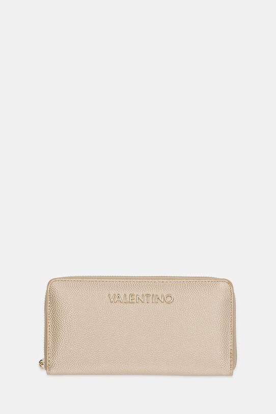 Valentino Bags portfel imitacja skóry licowej złoty VPS1R4155G