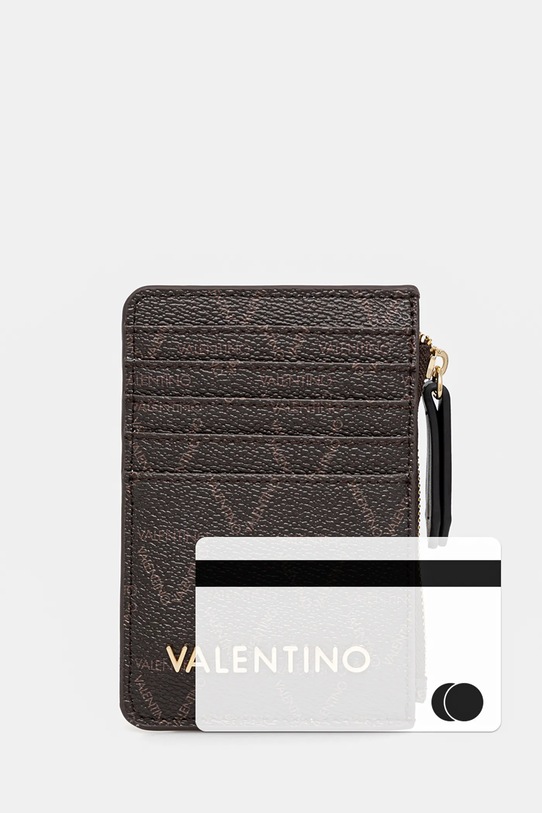 Чохол на банківські карти Valentino Bags коричневий VPS8GT820