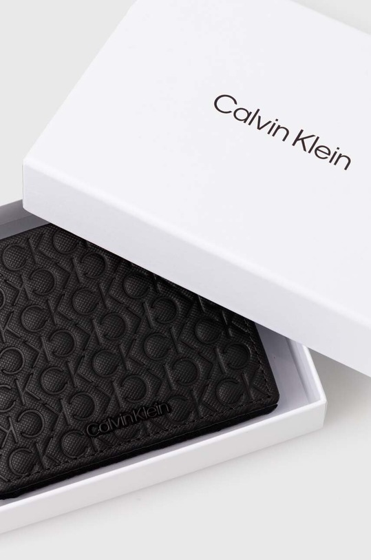 Calvin Klein portfel skórzany czarny K50K511937