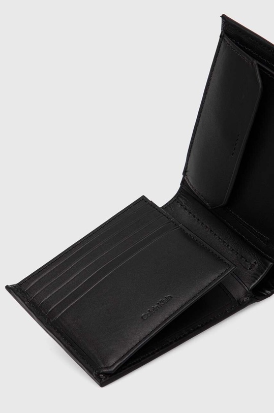 Αξεσουάρ Δερμάτινο πορτοφόλι Calvin Klein K50K512078 μαύρο