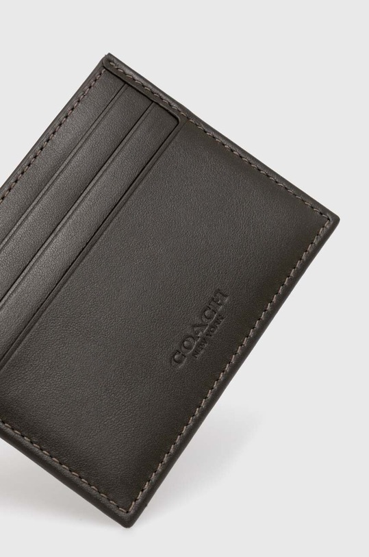 Accesorii Coach carcasa din piele CU217 verde