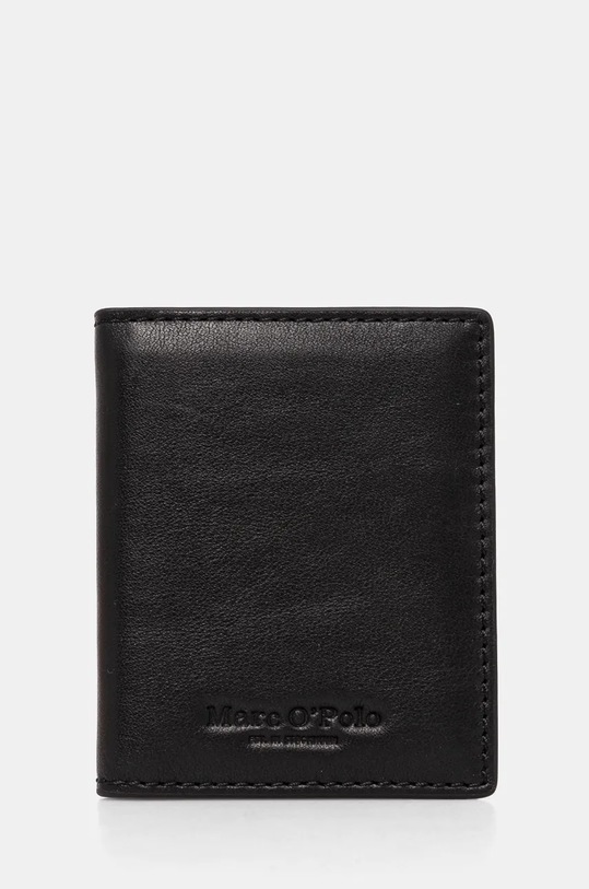 Marc O'Polo etui na karty skórzane etui na karty czarny 40829916601141