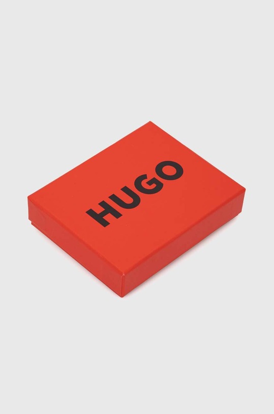 Kožená peněženka HUGO černá 50523695