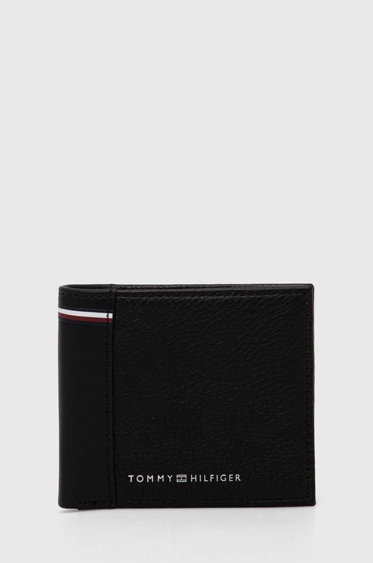 Tommy Hilfiger portofel de piele piele negru AM0AM12521