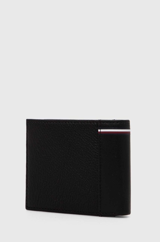 Tommy Hilfiger portofel de piele AM0AM12521 negru AW24