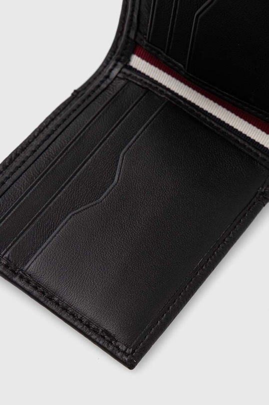 Accesorii Tommy Hilfiger portofel de piele AM0AM12521 negru