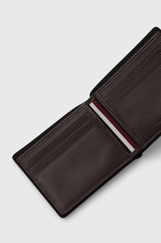 Tommy Hilfiger portofel de piele AM0AM12528 maro AW24