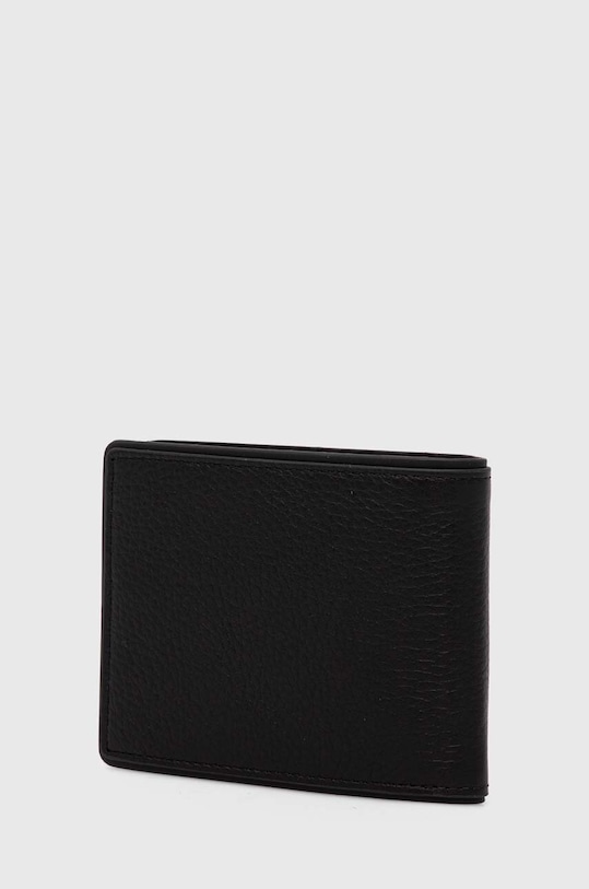 Tommy Hilfiger portofel de piele AM0AM12528 negru AW24