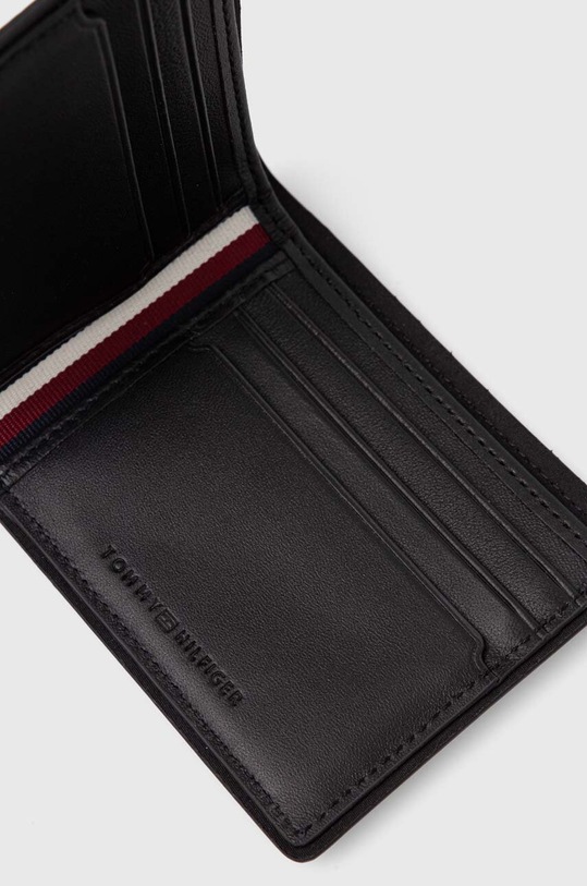 Accesorii Tommy Hilfiger portofel de piele AM0AM12528 negru