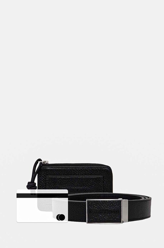 Гаманець та шкіряний ремінець Emporio Armani Y4R603.Y068E