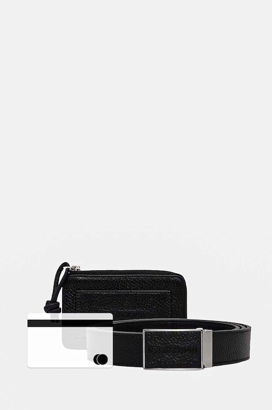 Peňaženka a kožený opasok Emporio Armani Y4R603.Y068E