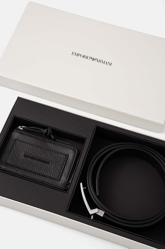 Peňaženka a kožený opasok Emporio Armani Y4R603.Y068E