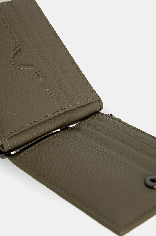 Accesorii Coccinelle portofel de piele MAN SOFT E2.MUK.81.06.01.S verde