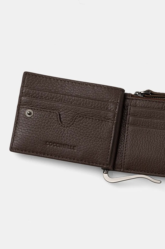 Coccinelle portofel de piele MAN SOFT E2.MUK.81.06.01.S maro AW24
