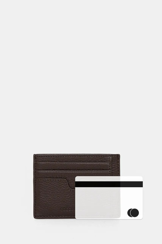 Coccinelle carcasa din piele MAN SOFT maro E2.MUK.87.01.01.S