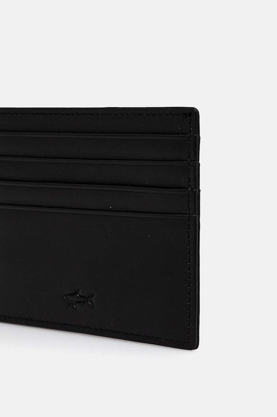 Paul&Shark etui na karty skórzane 14318116 czarny AA00