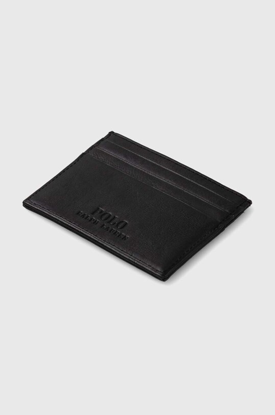 Polo Ralph Lauren carcasa din piele 405913722 negru AW24