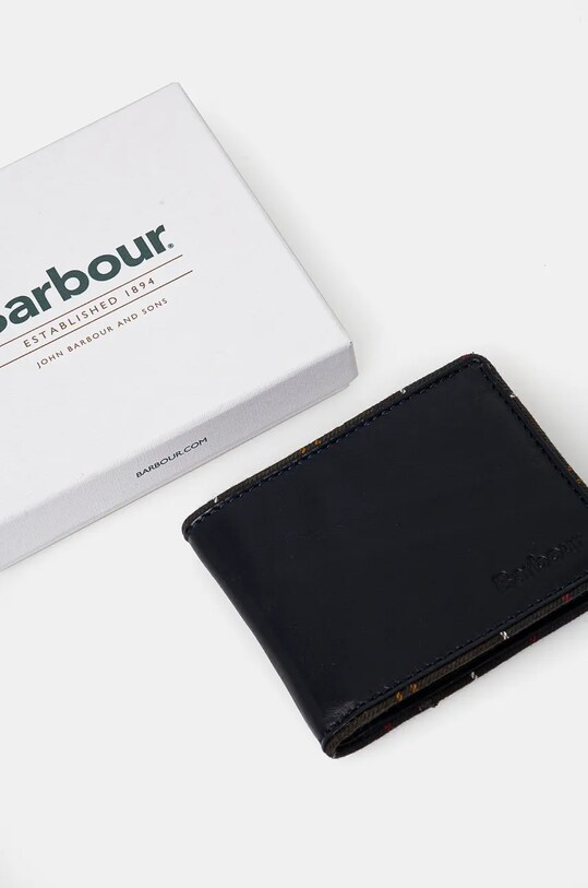 Barbour portofel bleumarin MLG0069