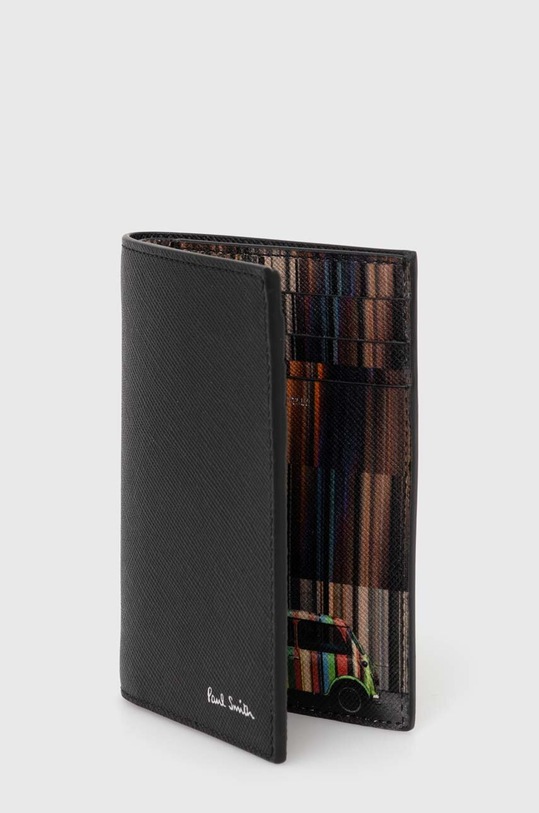 Kožená peněženka Paul Smith M1A.4774.NMISTR černá AW24