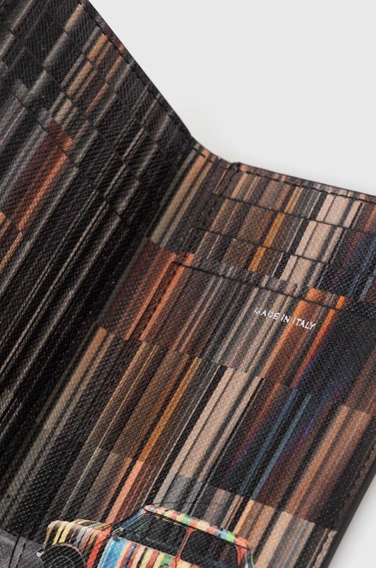 Kožená peněženka Paul Smith černá M1A.4774.NMISTR