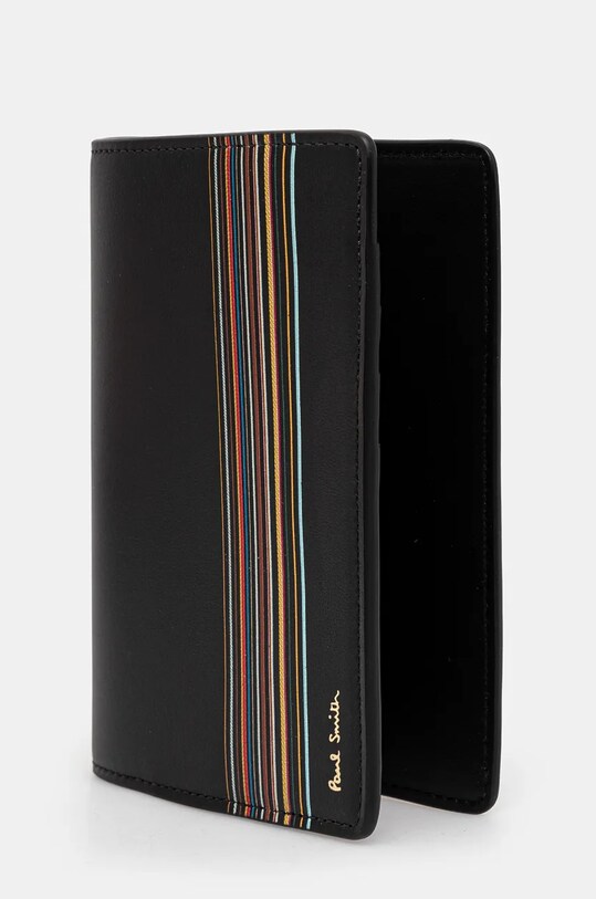 Paul Smith husa de pasaport din piele M1A.5022.LFISIG negru AW24