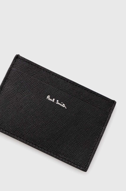 Paul Smith leather card holder M1A.4768.NMISTR black AW24