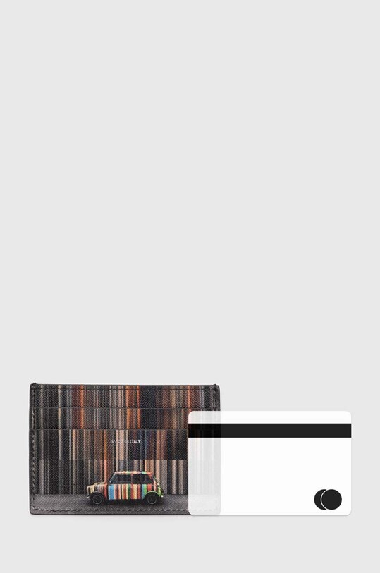 Paul Smith leather card holder black M1A.4768.NMISTR