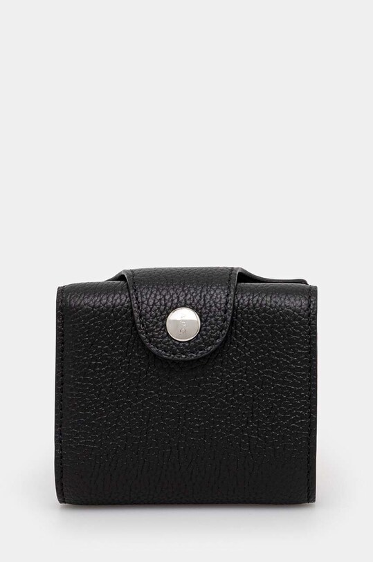 A.P.C. portfel skórzany Trifold Charles