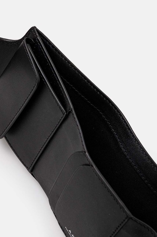 A.P.C. leather wallet Trifold Charles black PXBLH.H63593.LZZ