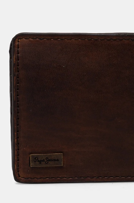 Аксесоари Кожен портфейл Pepe Jeans TATE WALLET PM070387 кафяв