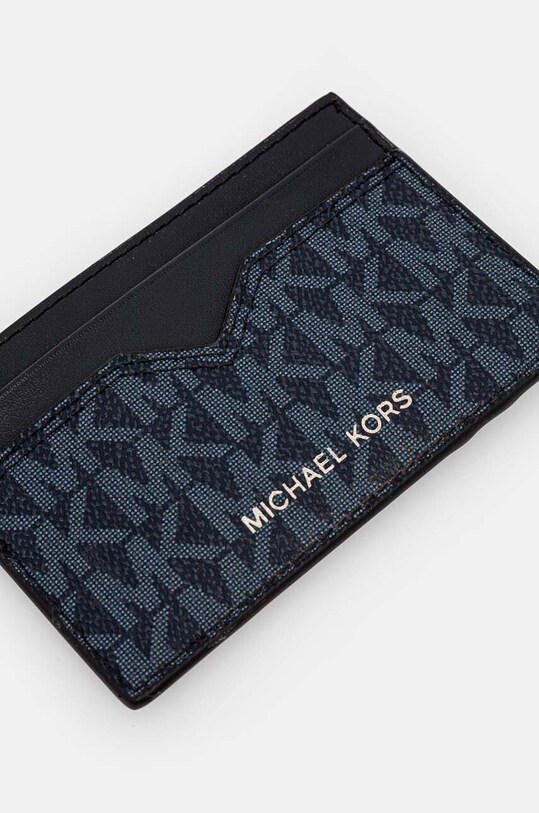 Akcesoria Michael Kors etui na karty 39F4LHDD0B granatowy