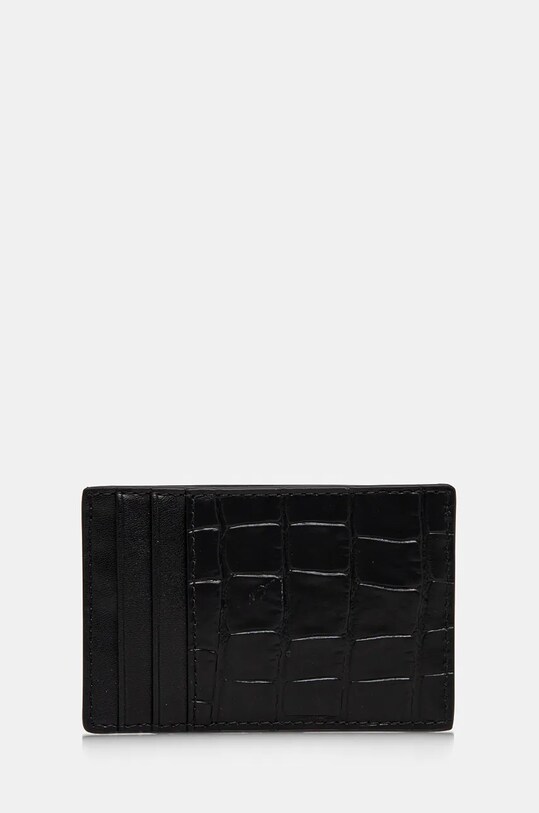 Кожаный чехол на карты Michael Kors 39F4LHDD0K чёрный AW24
