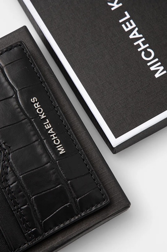 Michael Kors carcasa din piele 39F4LHDD0K negru