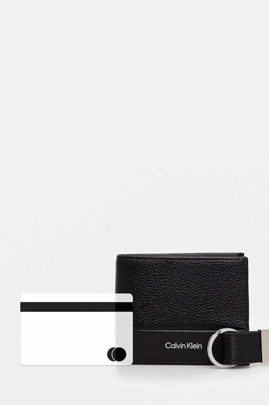 Kožená peněženka Calvin Klein K50K512394