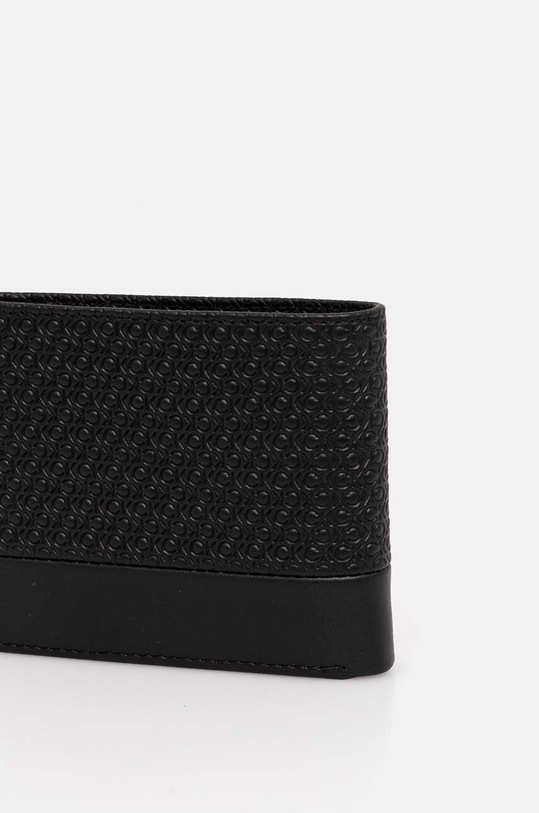 Kožni novčanik Calvin Klein K50K512273 crna AW24