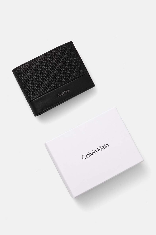 Kožni novčanik Calvin Klein crna K50K512273