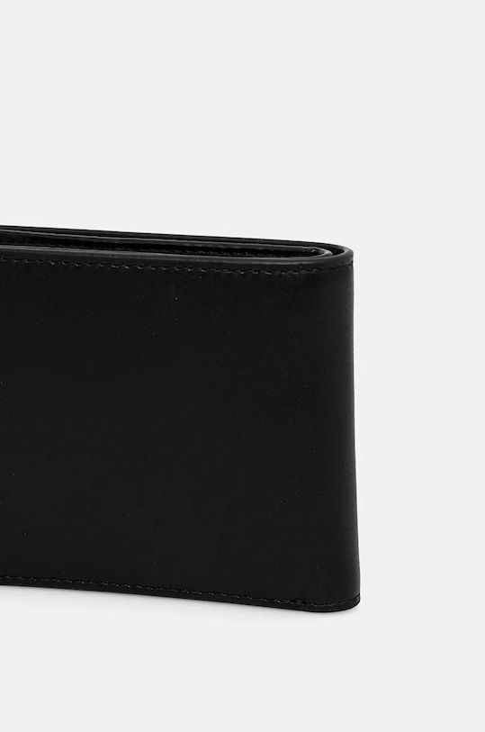 Kožená peňaženka Calvin Klein K50K512294 čierna AW24