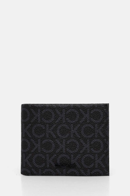 Портмоне Calvin Klein изкуствена кожа черен K50K512297