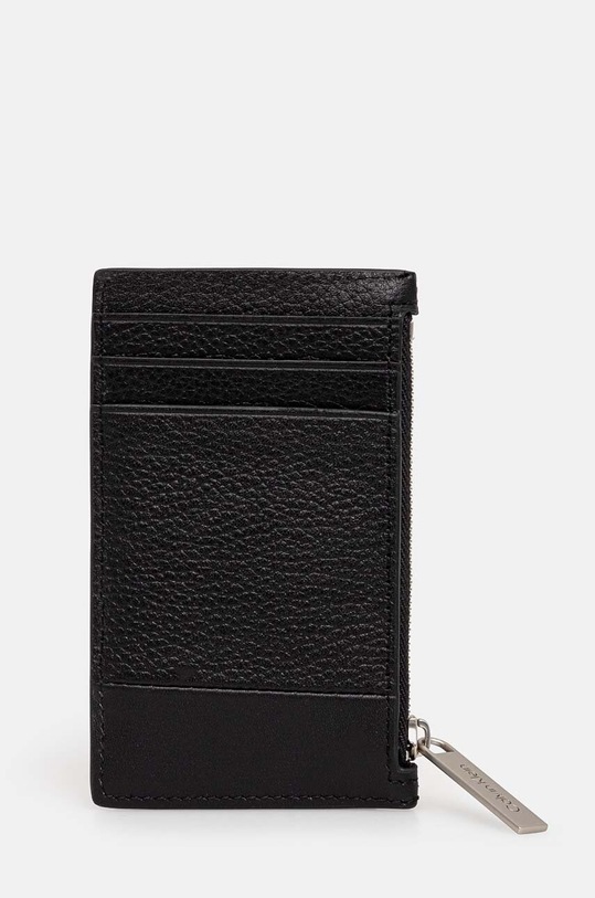 Kožená peněženka Calvin Klein K50K512310 černá AW24