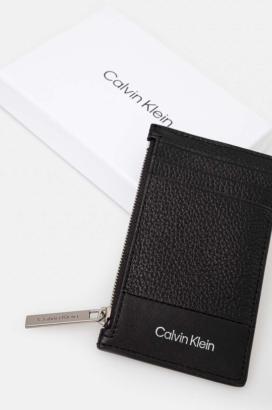 Doplňky Kožená peněženka Calvin Klein K50K512310 černá