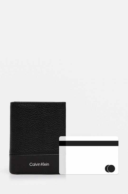 Calvin Klein portafoglio in pelle K50K512316 nero