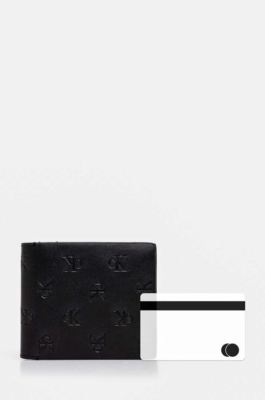 Кожаный кошелек Calvin Klein Jeans K50K512588 чёрный