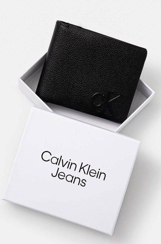 Peňaženka Calvin Klein Jeans čierna K50K512594