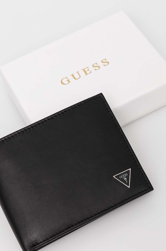 Peněženka Guess MESTRE černá SMFISE.LEA20