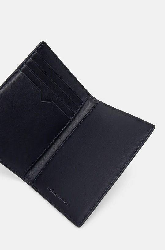 Kožni etui za putovnicu Tommy Hilfiger mornarsko plava AM0AM12789