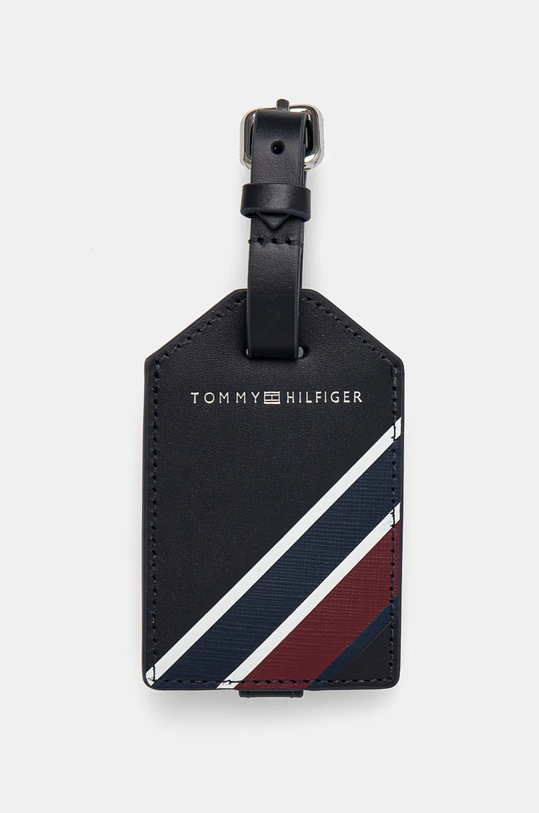 Kožni etui za putovnicu Tommy Hilfiger AM0AM12789 mornarsko plava