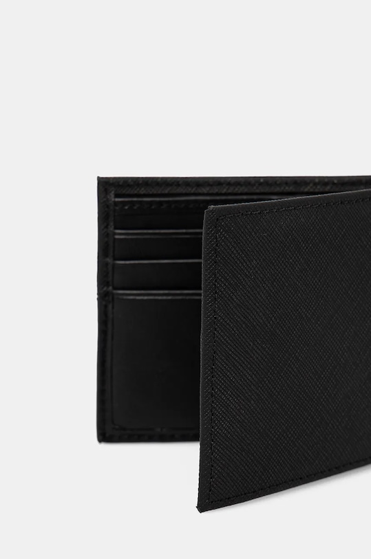 Tommy Hilfiger portfel i etui na karty skórzane AM0AM12794 czarny