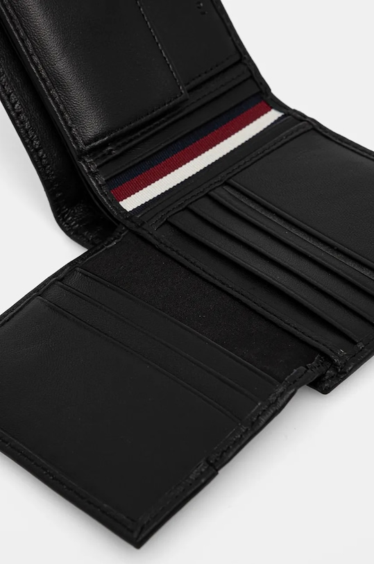 Tommy Hilfiger portfel skórzany AM0AM13141 czarny NC24