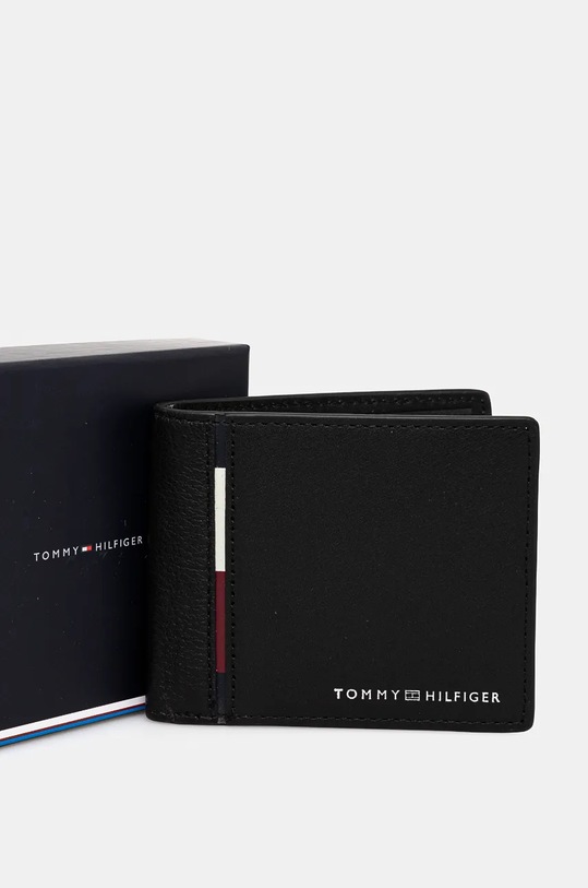 Tommy Hilfiger portofel de piele negru AM0AM12767