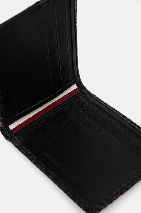 Akcesoria Tommy Hilfiger portfel skórzany AM0AM12774 czarny